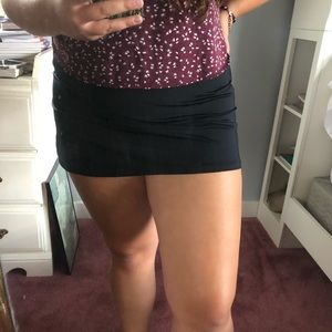 🌞Black swim skirt